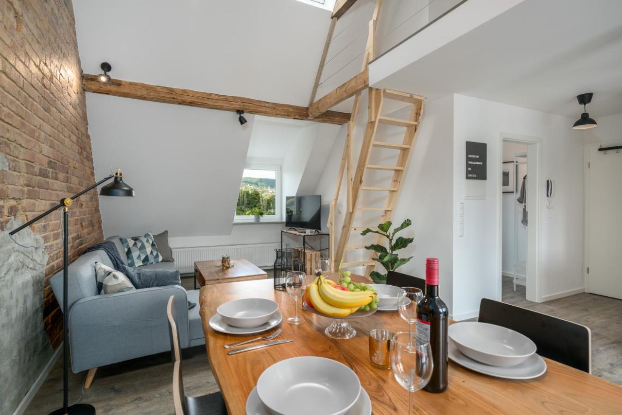Cassel Lofts - Stilvolles Loft Im Gruenen Mit Balkon Nahe Vw-Werk Apartment ภายนอก รูปภาพ